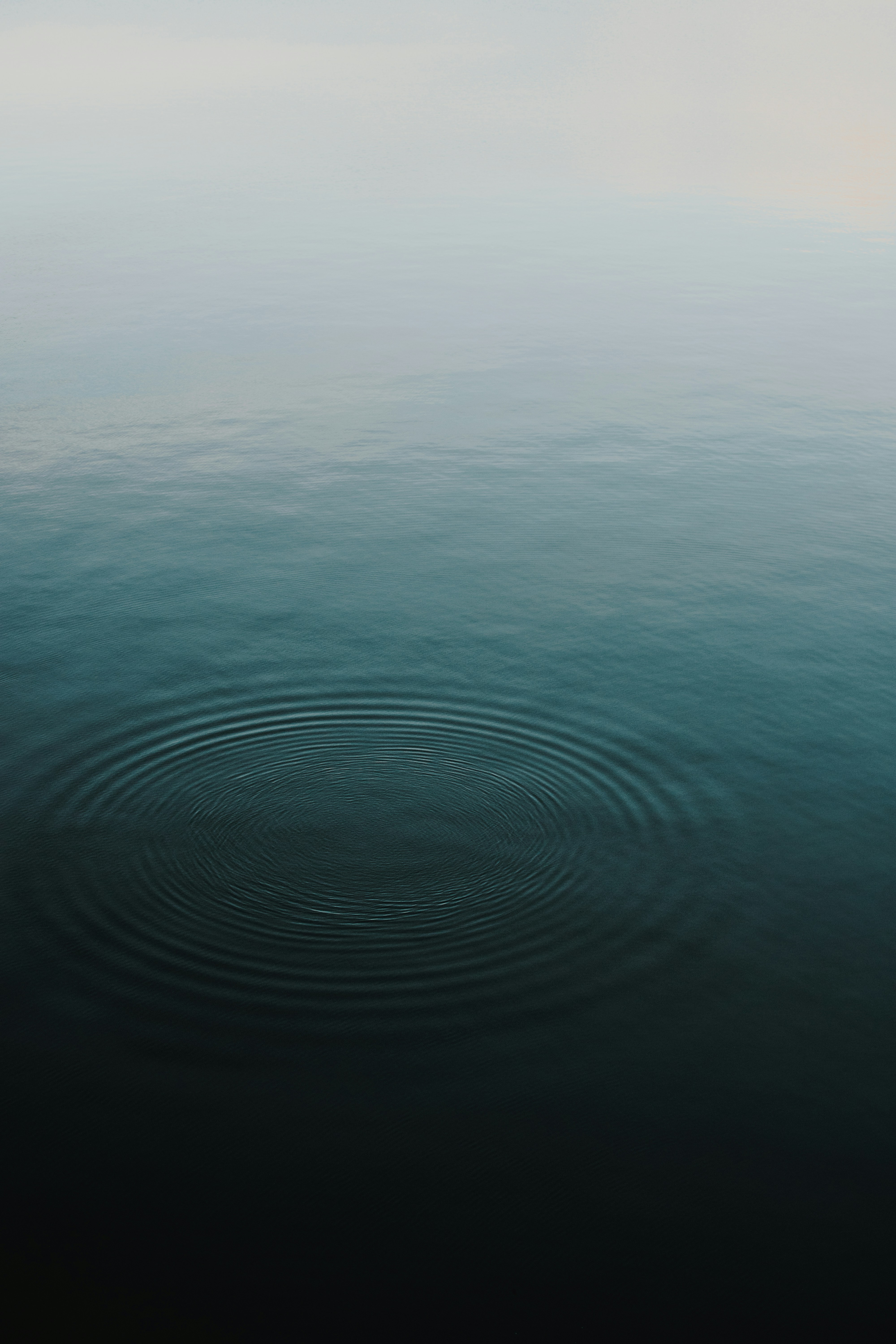 A moment of deep immersion in the breath.